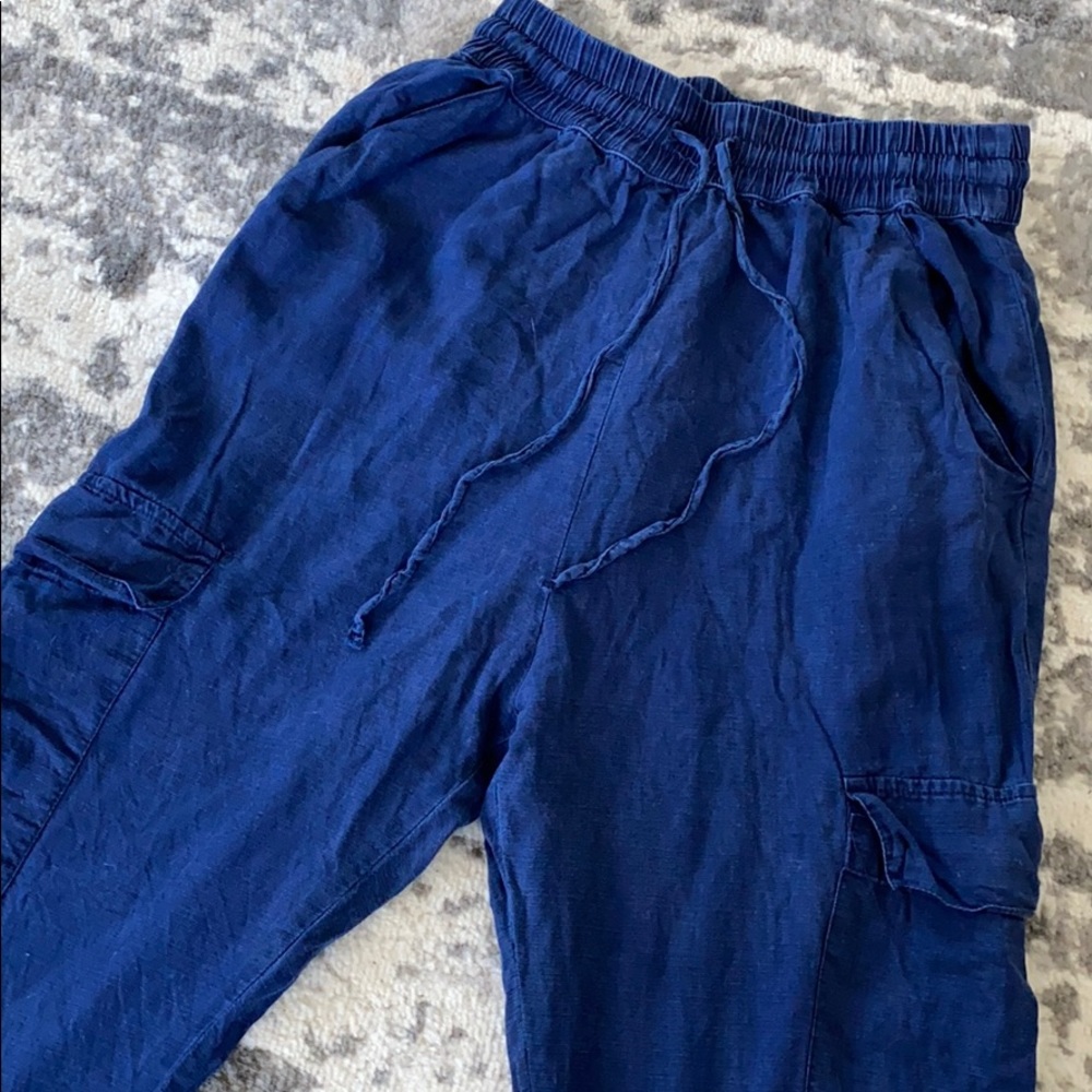 Zara Linen Joggers